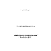 Parental Support and Responsibility Regulations 2009